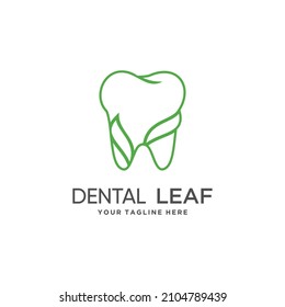 Design-Konzept für Dental-Logo Premium Vektor