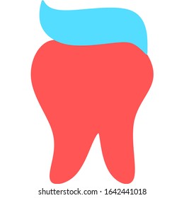 Dental Logo Design. Creative Dentist Logo. Dental Clinic Creative Company Vector Logo. Dental logo and symbol template vector icon app. Tooth icon. Dentist stomatology medical doctor Logotype concept