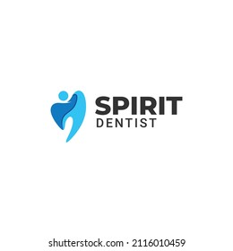 Dental Logo Design. Creative Dentist Logo. Creative Dental Clinic Company Vector Logo.