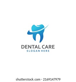 Dental Logo Design. Creative Dentist Logo. Dental Clinic Creative Company Vector Logo