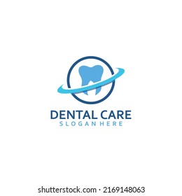 Dental Logo Design. Creative Dentist Logo. Dental Clinic Creative Company Vector Logo