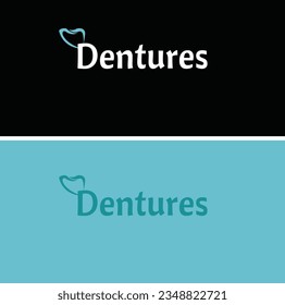 Dental Logo Design. Creative Dentist Logo. 