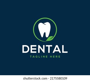 Dental Logo Design. Dentist Logo. Dental Clinic Creative Company Vector Logo