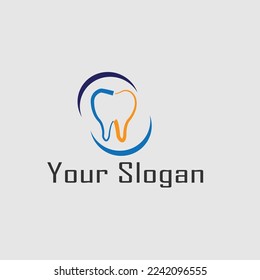 Dental logo design with full carefullness mind. This logo depict a desntist doctor who repair and make happy to patient.