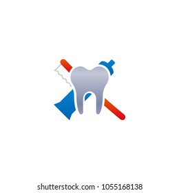 Dental logo design template 