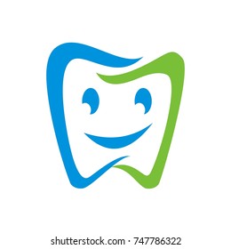 Dental logo design template vector