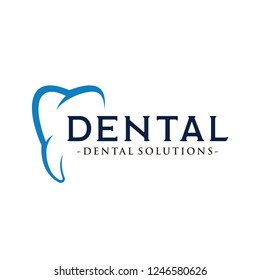 Dental Logo Design Vector