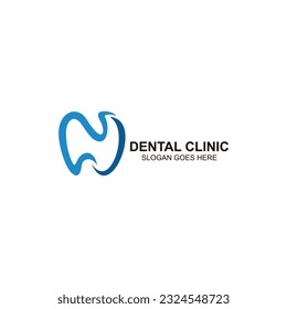 Dental logo design in vector