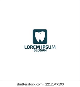 Dental Logo Design Vector, dentist logo, and logo icon simple