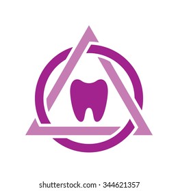 dental logo design. logo vector. icon template.