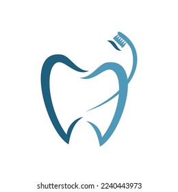 Dental  logo design. Vector image