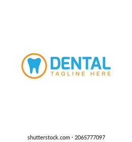 dental logo design vector. logo template