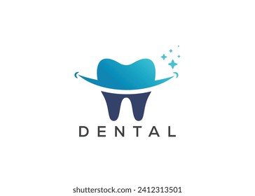Dental logo design vector template