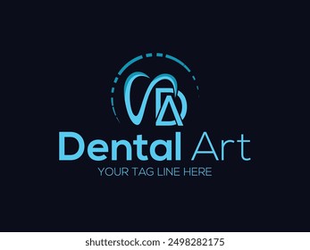  Plantilla de Vector de diseño de logotipo dental, logotipo de clínica dental de diseño de logotipo de dentista de Vector creativo