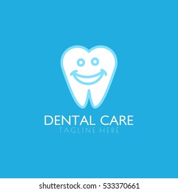 Dental Logo design vector template flat style. Dental clinic Logotype concept icon.