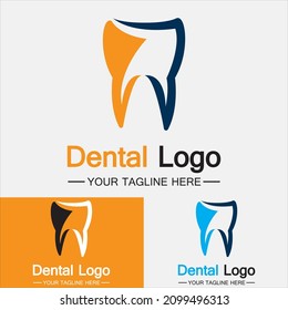 Design-Vektorvorlage für Dental-Logo.Creative Dentist-Logo. Logo der Zahnarztklinik