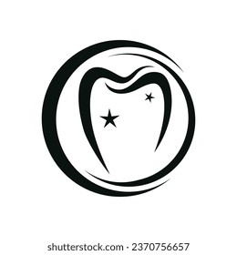 Design-Vektorvorlage für Dental-Logo.Creative Dentist-Logo. Logo der Zahnarztklinik