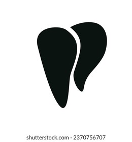 Dental Logo Design vector template.Creative Dentist Logo. Dental Clinic Vector Logo.