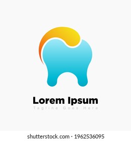 Dental Logo Design.Creative Dentist Logo. Dental Clinic Creative Company Vector Logo.