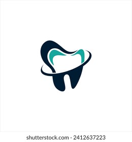 Dental Logo Design.Creative Dentist Logo. Dental Clinic Creative Company Vector Logo.