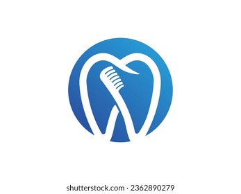 Dental Logo Design.Creative Dentist Logo. Dental logo icon design template elements.