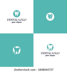Dental Logo Design.Creative Dentist Logo,eps 10