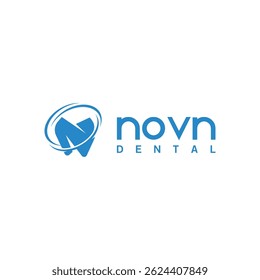 Modelo de design de ícone de logotipo dentário