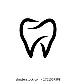 Logo dental. Diseño de iconos. Elementos de plantilla