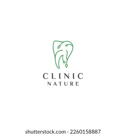 Dental logo icon design template