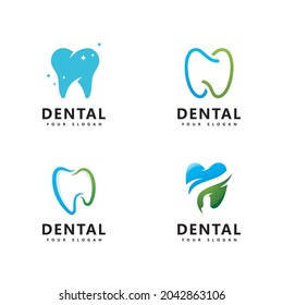 Dental Logo icon Design Vector