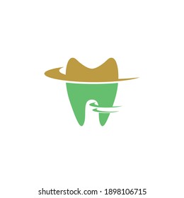 Dental logo icon template vector illustration design