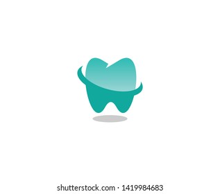 Dental logo icon tooth vector 