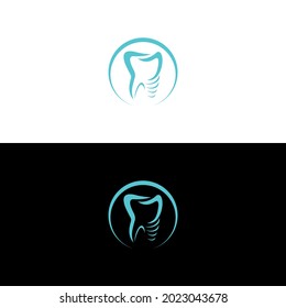 dental logo icon vector abstract logo dental