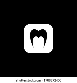 Dental logo icon vector template for corporate logo and business card design.