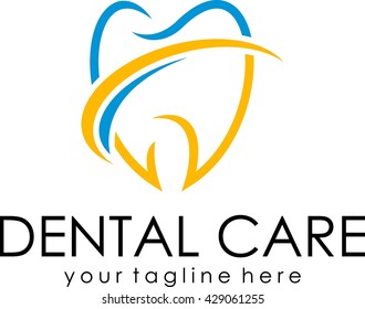 Dental logo template.
