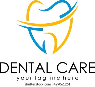 Dental logo template.
