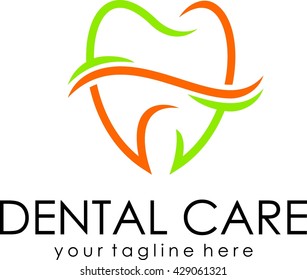 Dental logo template.