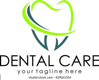 Dental logo template.
