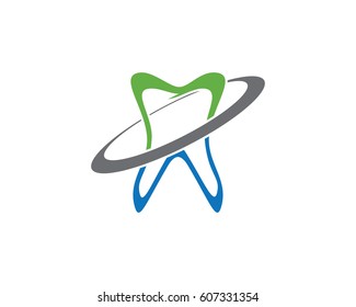 Plantilla de logotipo dental