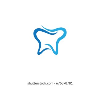 Plantilla de logotipo dental