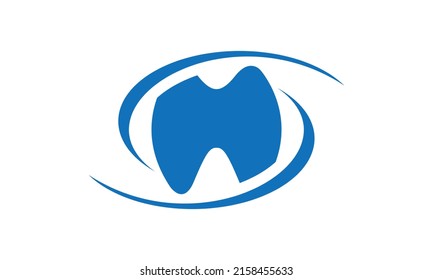 Plantilla de logotipo dental. Concepto del logo dentista