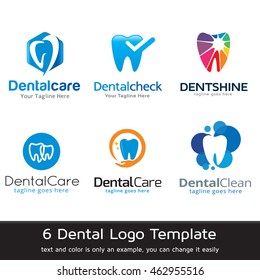 Dental Logo Template Design Vector
