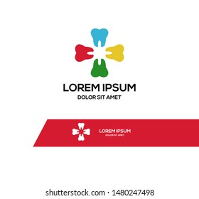 Dental logo template eps 10