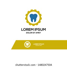 Dental logo template eps 10