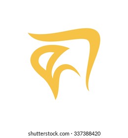 dental logo template and vector. dentist logo.