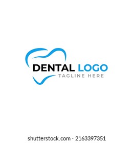 Diseño de vectores de plantillas de logotipos dentales