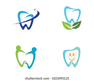 Dental logo Template vector illustration icon design
