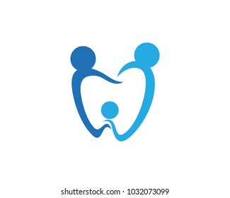 Dental logo Template vector illustration icon design