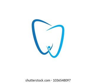 Dental logo Template vector illustration icon design