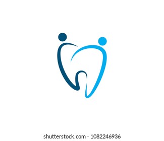 Dental logo Template vector illustration icon design